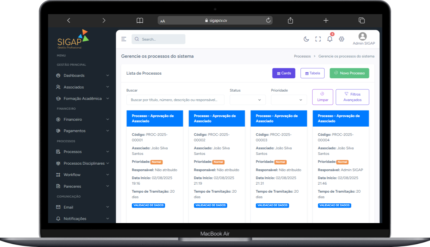 SiGAP Dashboard